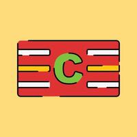 Captain's Armband Illustration vector