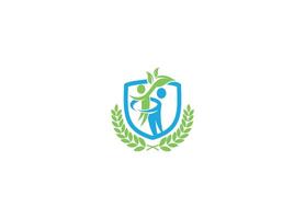 health Logo Design with Creative Modern icon template vector