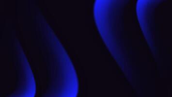 Smooth gradient background with black and blue color vector