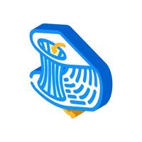faster than light travel unsolved mystery isometric icon illustration vector