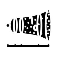 origin of the universe unsolved mystery glyph icon illustration vector