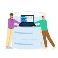monitoring server console vector
