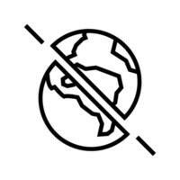 the existence of parallel universes line icon illustration vector