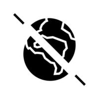 the existence of parallel universes glyph icon illustration vector