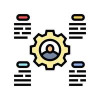 discovery technical sales engineer color icon illustration vector