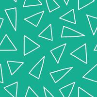 Outline Bunch of Triangle Seamless Pattern illustration Design vector