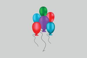 Balloon Design Template vector