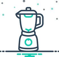 Mix icon for blender vector