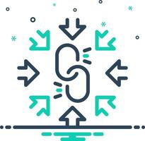 Mix icon for constraint vector