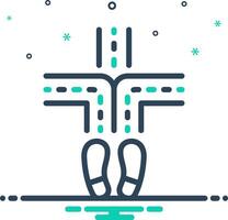 Mix icon for direction vector