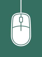 computer mouse icon illustration vector