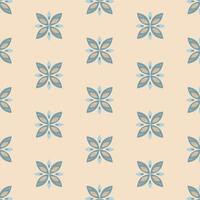 Pattern with a delicate minimalist pattern in Scandinavian style. Pattern for wallpapers, fabrics, textiles, backgrounds, wallpapers. vector