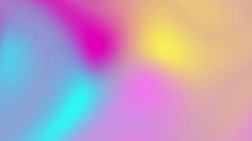Abstract background with color neon rainbow gradient. Seamlessly looped . liquid gradient animation. Moving abstract blurred background with smooth color transitions. video
