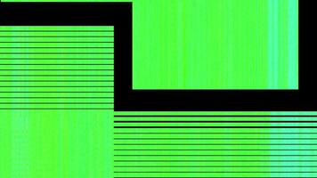 Overlay animation with digital glitch effect video
