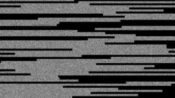 Overlay animation with digital glitch effect video