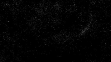 Golden dust background for creative glowing compositions, overlay with shiny dust particles in random motion video