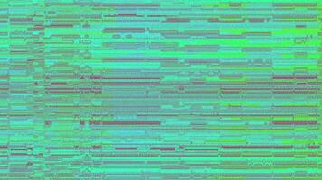 Overlay animation with digital glitch effect video