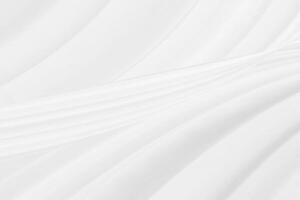 elegrance soft fabric white abstract smooth curve shape decorate fashion textile background photo