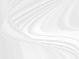 Clean soft white fabric woven abstract smooth curve shape decorative fashion textile background photo