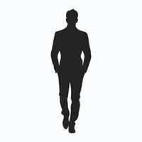 MEN BLACK SHILHOUETE vector