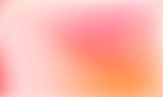 Abstract blank gradient background illustration of pastel red orange color. Smooth elegant modern texture design template for banner, cover, web, digital, decorative, backdrop, advertising, display vector