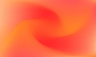 Abstract smooth fluid background. Modern soft red orange gradient with motion composition illustration texture for banner, poster, display, surface, decoration, page, idea, flier, advertising, website vector