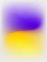 Colored gradient abstract background. Soft motion yellow and blue illustration. Blurred liquid texture vector