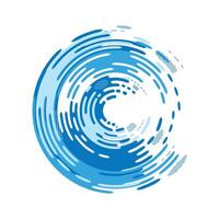 Abstract flat dynamic background liquid vector