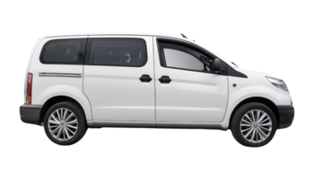 versatile and practical vehicle often used for transporting people or goods isolated on transparent background png
