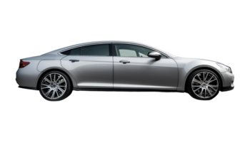 Luxury Car Showcasing Design and Performance isolated on transparent background png