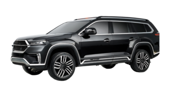 2019 Modern Midsize SUV isolated on transparent background png