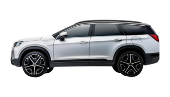 SUV with Side View Mirror isolated on transparent background png