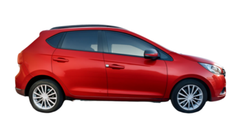 Red Car Model Unknown isolated on transparent background png