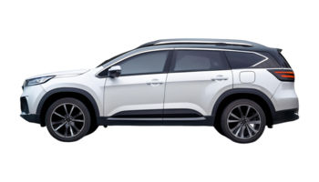 2021 Modern SUV isolated on transparent background png