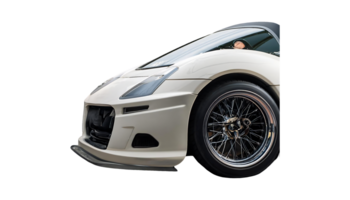 Exotic Car Showcased isolated on transparent background png