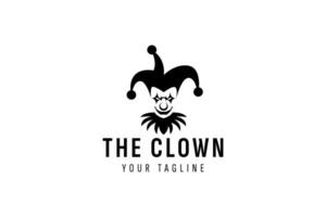 clown logo icon illustration vector