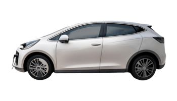 Hybrid Compact SUV isolated on transparent background png