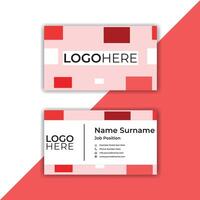 Print simple and modern business card designs . vector