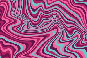 Abstract psychedelic groovy background. . vector