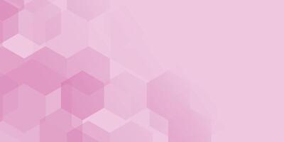 Hexagonal background. Light gradient background. vector