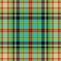 Tartan plaid pattern with texture and summer color. vector