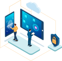 A security team using artificial intelligence technologies is in charge of the cloud server branch's security. png