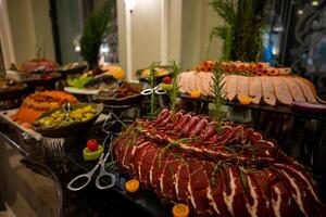 Fine Dining Meat Selection Luxury Hotels Platter photo