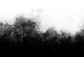 Abstract halftone pattern in monochrome gradient. Creative design with dots, shapes, and texture. Modern graphic element for trendy backgrounds, illustrations, and prints. vector