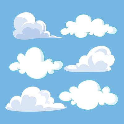 Exploring the Beauty of Clouds Blue Skies different style shapes