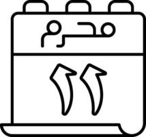 1 Muharram Icon vector