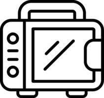 Autoclave Line Icon vector