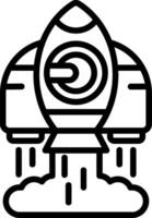 Startup Line Icon vector