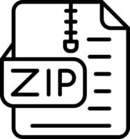 Zip Line Icon vector