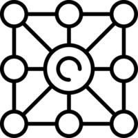 Connect Line Icon vector